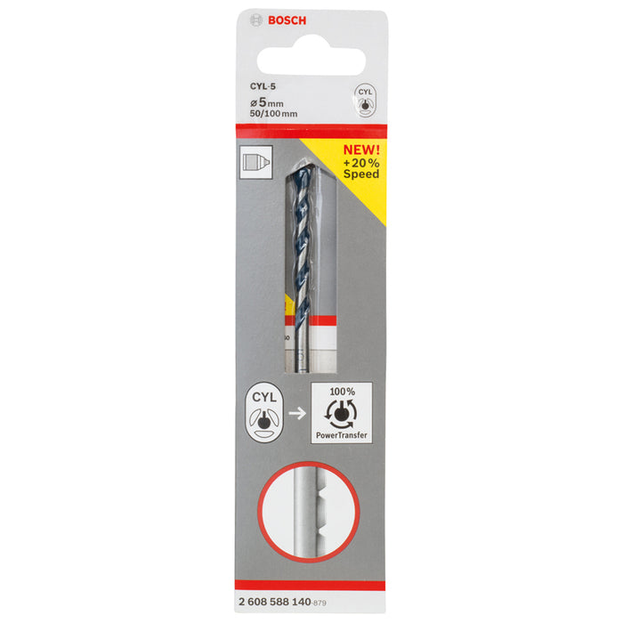 DRILL FOR CONCRETE BOSCH CYL-5 5X100