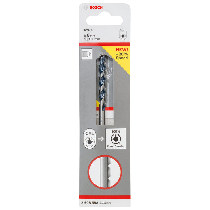 DRILL FOR CONCRETE BOSCH CYL-5 6X100