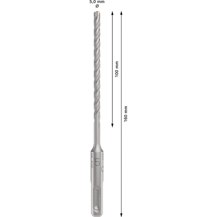 DRILL FOR CONCRETE BOSCH SDS PLUS-5X 5X160