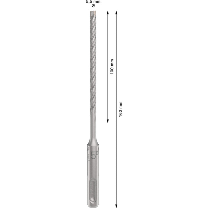 DRILL FOR CONCRETE BOSCH SDS PLUS-5X 5.5X160