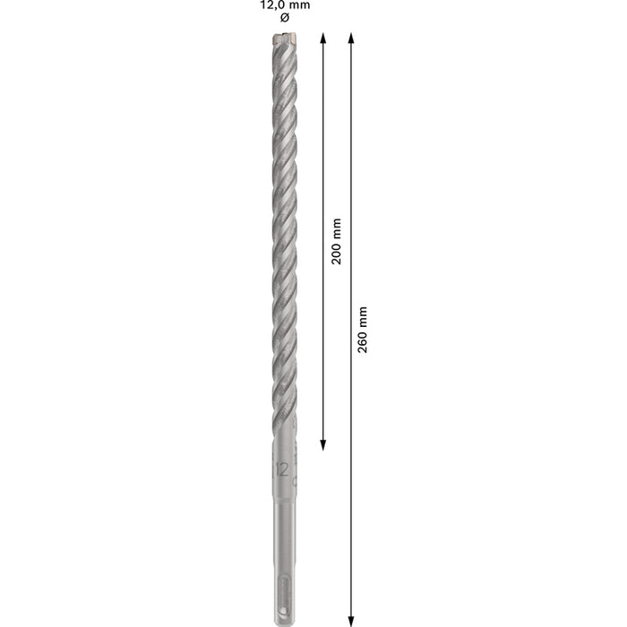 DRILL FOR CONCRETE BOSCH SDS PLUS-5X 12X260