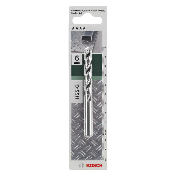 METAL DRILL BOSCH HSS-G 6X57X93