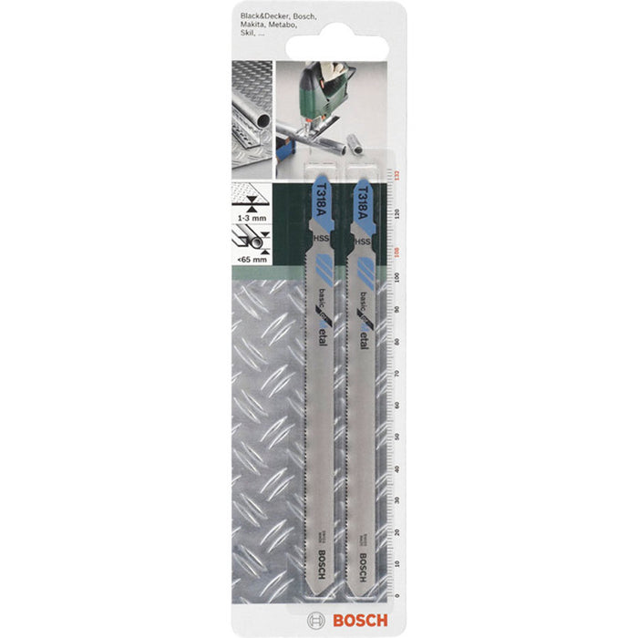 JIG SAW KNIFE 2 PCS. BOSCH T318A
