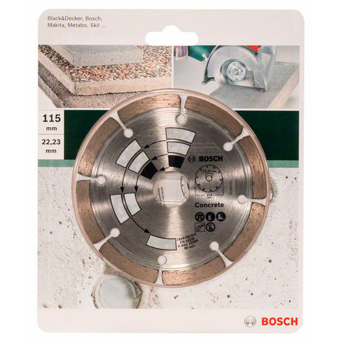 DIAMOND DISC FOR CUTTING NON-METAL BOSCH 115x22.23