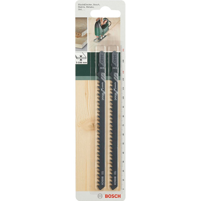 JIG SAW KNIFE 2 PCS. BOSCH T344D