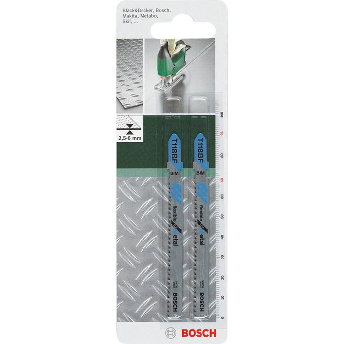 JIG SAW KNIFE 2 PCS. BOSCH T118BF