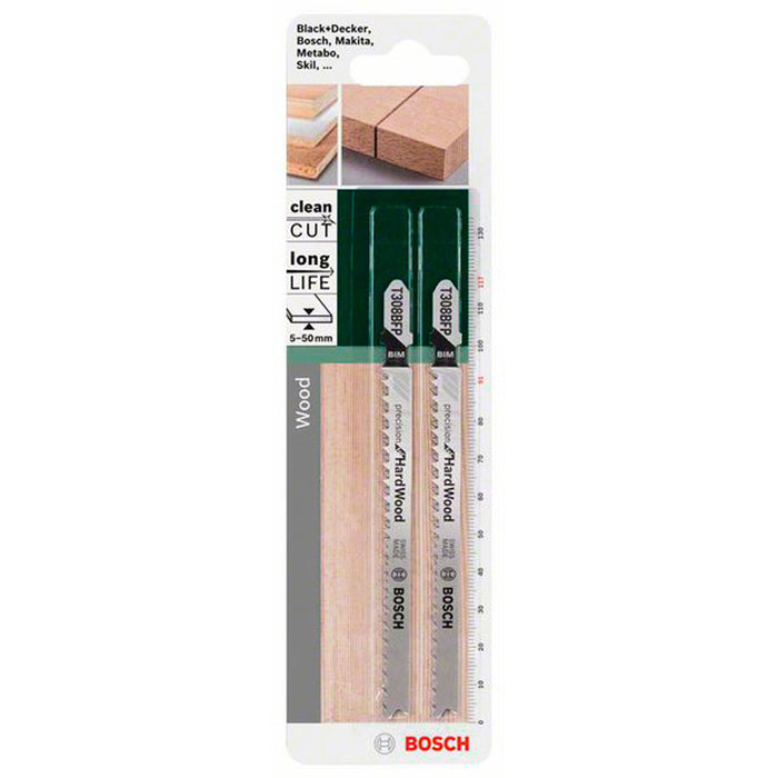 JIG SAW KNIFE 2 PCS. BOSCH T308BFP