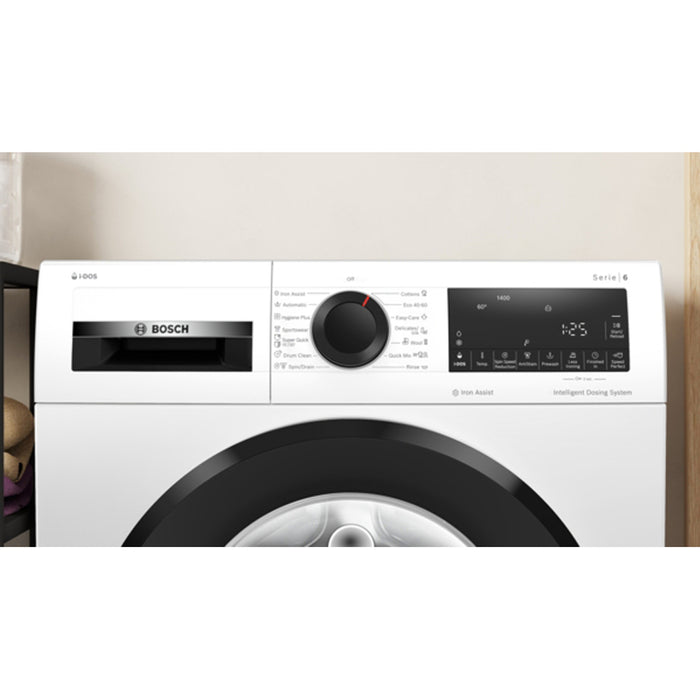 Washing machine BOSCH WGG244F3BY, 9 kg, i-DOS, 1400 rpm.