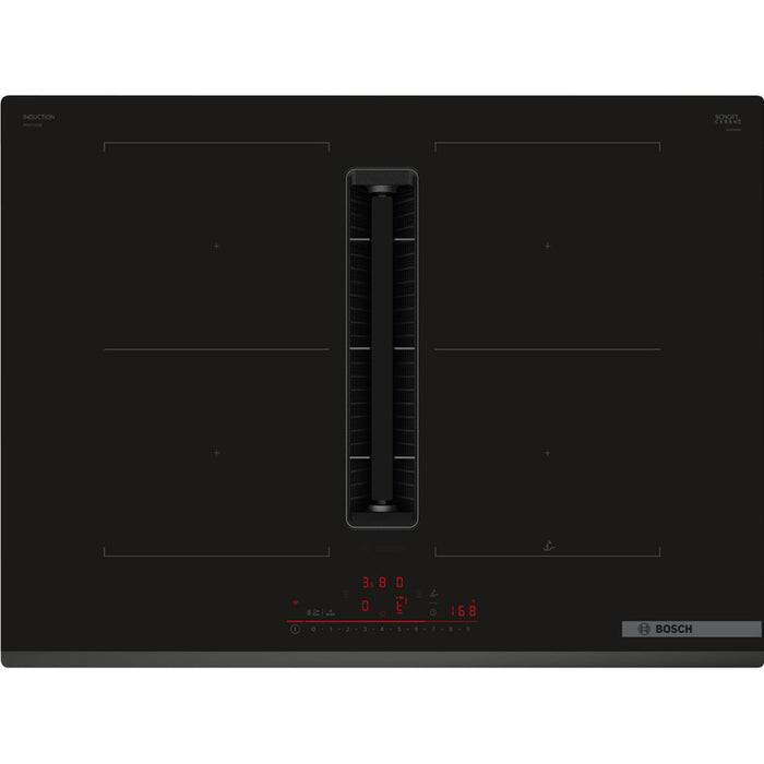 Induction hob with built-in ventilation BOSCH PVQ731H26E