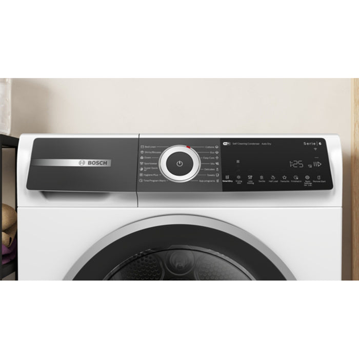 Dryer BOSCH WQH245B4BY, 9 kg, Heat pump, SelfCleaning Condenser, C