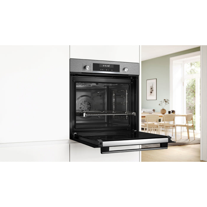 Built-in oven BOSCH HBG578ES3, 71 l, Pyrolysis, A+