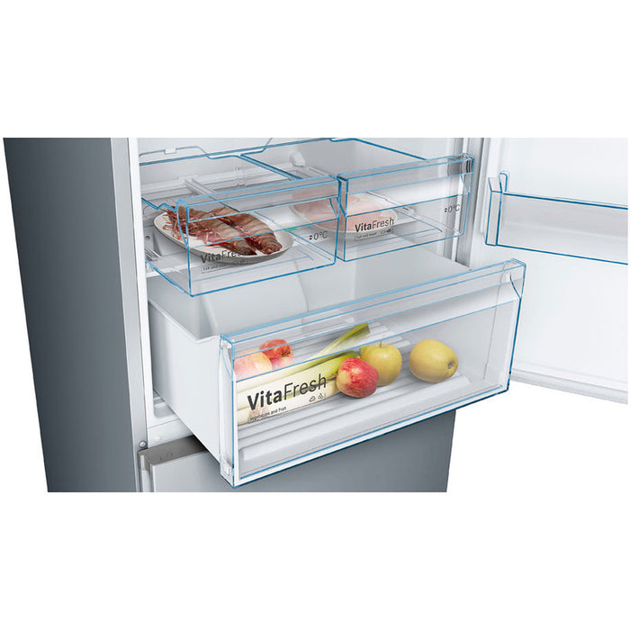 Refrigerator with freezer Bosch KGN49XLEA
