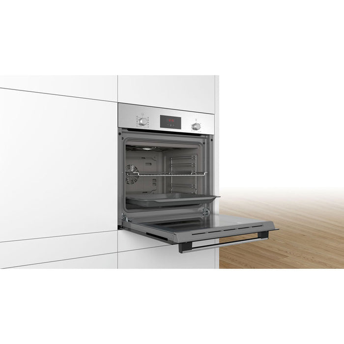 Bosch HBF154BS0, Built-in oven 3D HotAir, EcoClean Direct, 66l