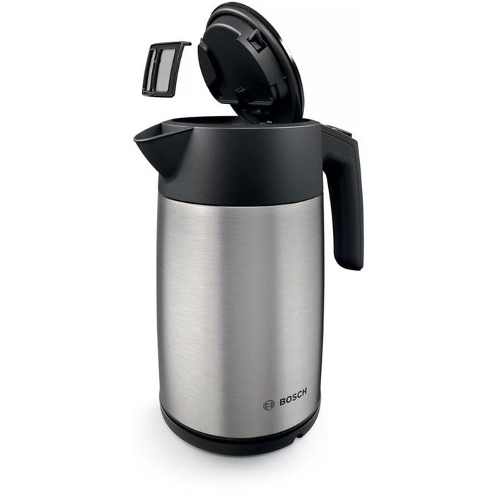Bosch TWK7L460, Kettle, 2000-2400 W, 1.7 l,  Cup indicator, Triple safety function, Stainless steel