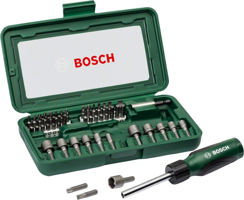 BIT SET WITH SCREWDRIVER 46H. BOSCH