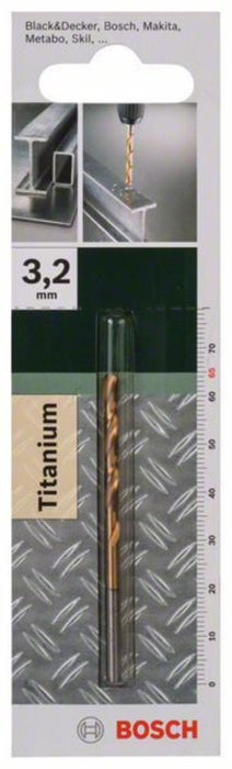 DRILL BOSCH HSS-TIN 3.2/36/65 MM
