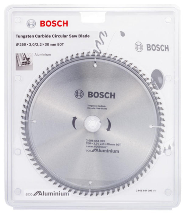 CIRCULAR DISC 250X3.0/2.2X30 ALU BOSCH