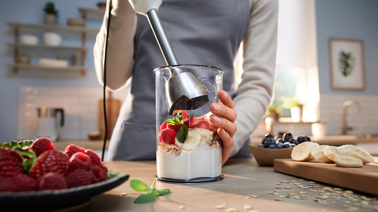 Bosch Serie 4 MSM4W210 blender 0.6 L Immersion blender 600 W Black, White