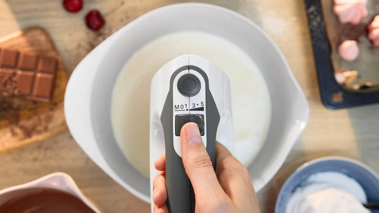 Bosch MFQ37470 Hand mixer 750 W Black, White