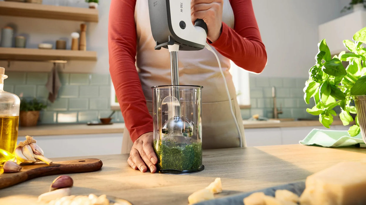Bosch MFQ37470 Hand mixer 750 W Black, White