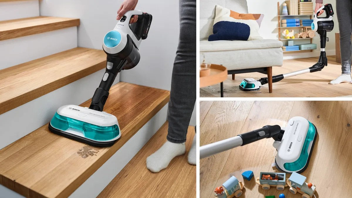 Vacuum cleaner with battery BOSCH Unlimited 7 ProHygienic Aqua BCS71HYG1