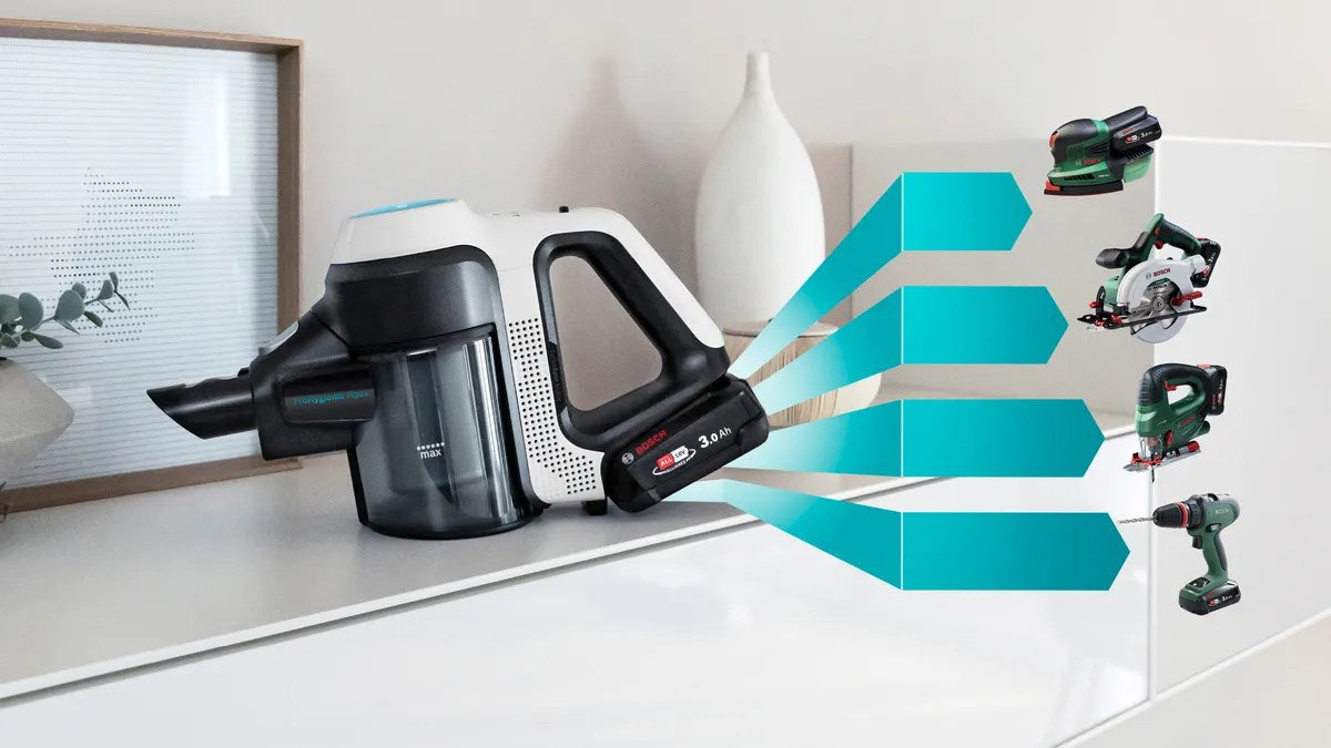 Vacuum cleaner with battery BOSCH Unlimited 7 ProHygienic Aqua BCS71HYG1