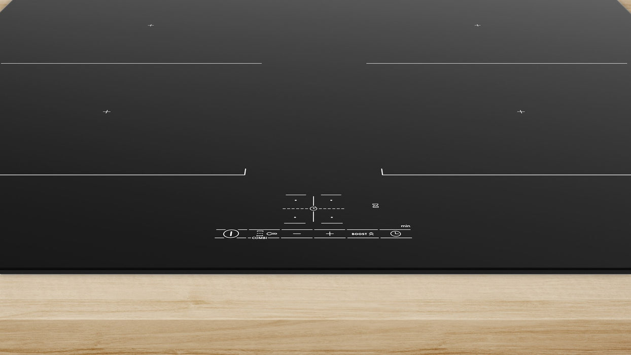 Bosch Serie 4 PVQ611BB6E hob Black Built-in 60 cm Zone induction hob 4 zone(s)