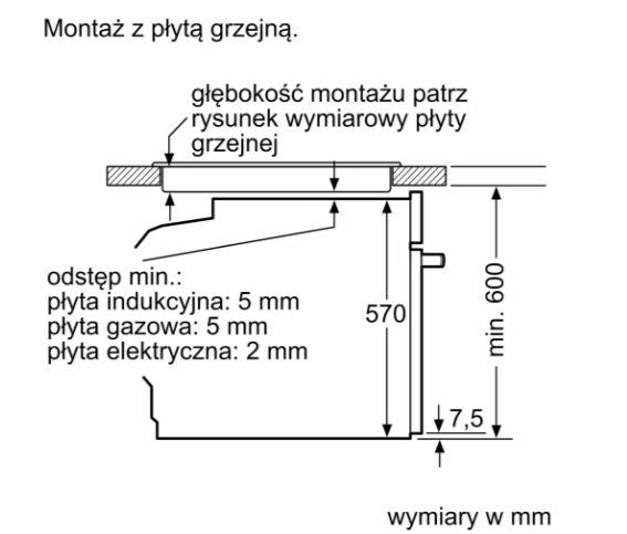 Bosch Serie 4 HQA334EB3 oven 71 L 3400 W Black