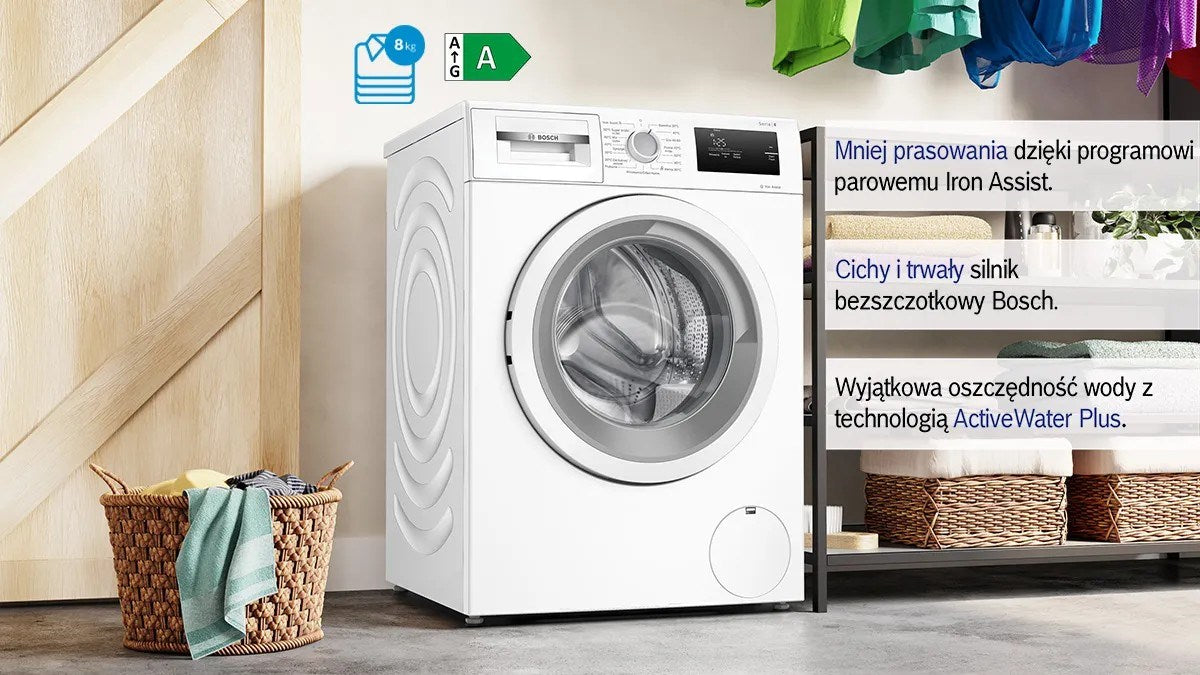 BOSCH WAN2405MPL 8kg 1200 rpm – washing machine