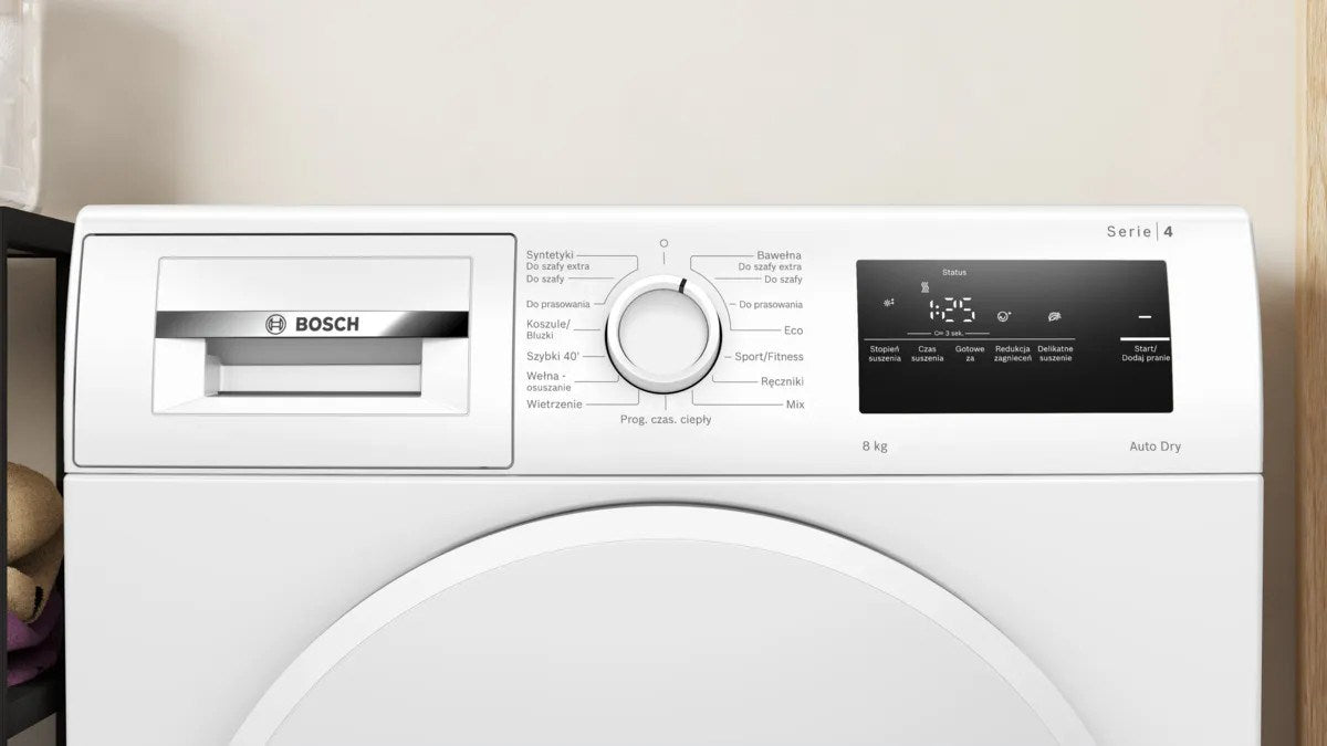 Bosch  WTH83277PL Freestanding dryer  8 kg