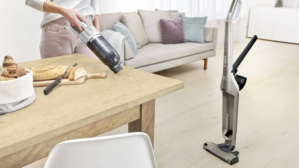 Bosch BBH3ALL23, Cordless Handstick Vacuum cleaner 2 in 1 Flexxo Gen2 23Vmax, Serie 4, built-in accessories, Brown