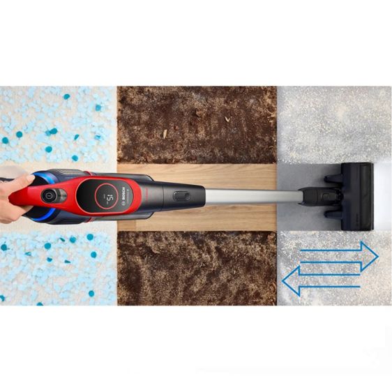 Battery vacuum cleaner BOSCH Unlimited 9 ProAnimal BBS931PET Red