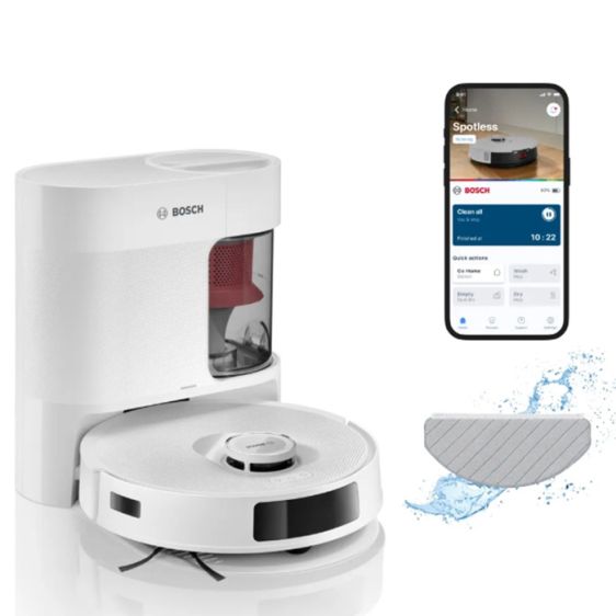 Robot vacuum cleaner BOSCH Spotless Advanced+ BCRD2W