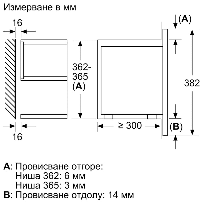 Built-in microwave BOSCH BEL7321B1