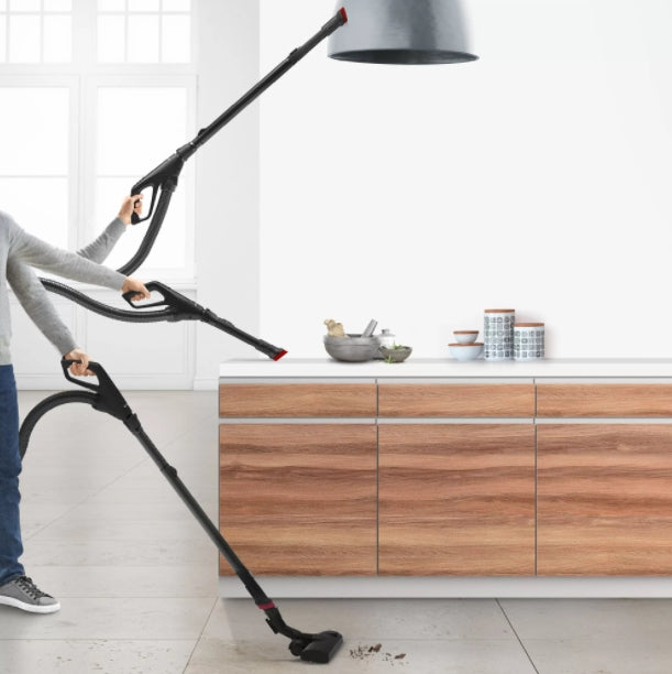 Bagged Vacuum Cleaner BOSCH BGB6X330 Black Grey 600 W