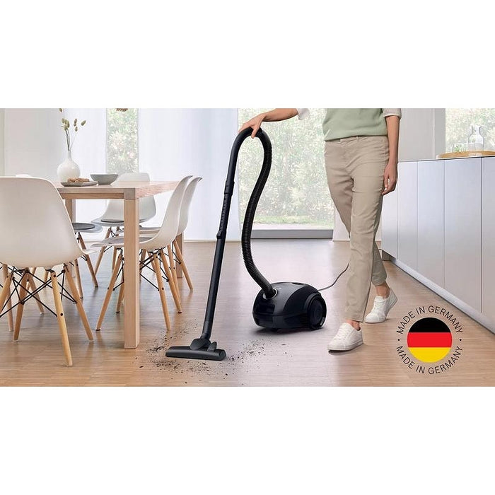 Bosch BGBS2LB1, Vacuum cleaner with bag 3.5 l, Series 2, 600W, 80 dB(A), black
