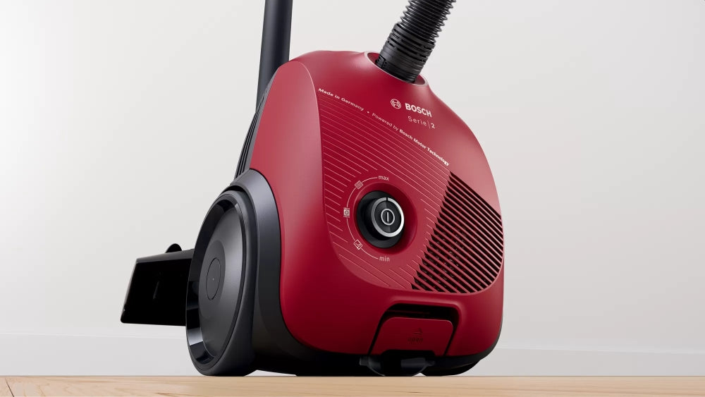 Bosch BGBS2RD1, Vacuum cleaner with bag Red, Series 2