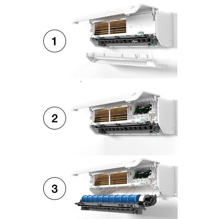 Air conditioner Bosch CLC6001i-Set 35 E*** , 12000 ohl/heating BTU, A+++ , Inverter systems