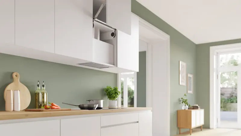 Built-in hood BOSCH DLN56AC50 stainless steel