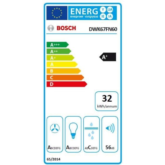 Hood BOSCH DWK67FN60