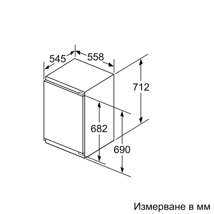 Built-in freezer BOSCH GIV11AFE0