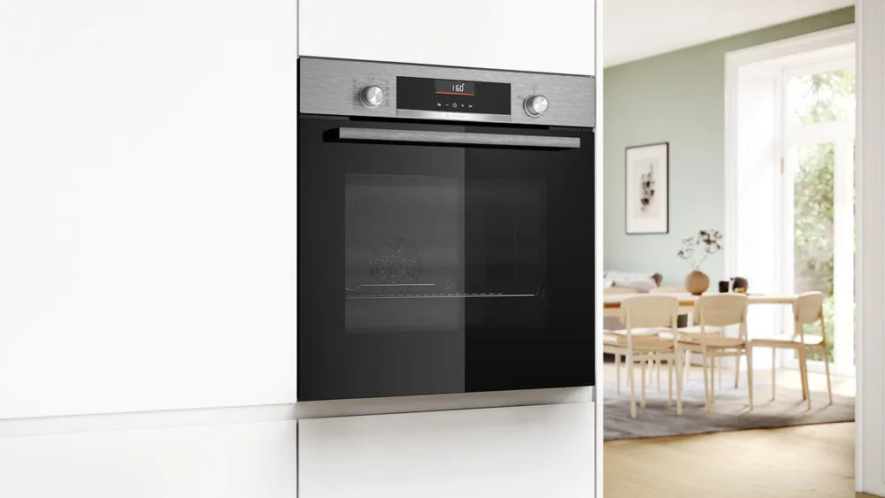 Built-in oven BOSCH HBG536ES4, 71 l, EcoClean Direct Plus, Hydrolytic