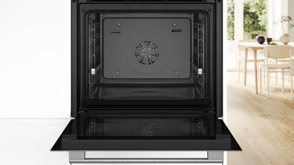 Built-in oven BOSCH HBG536EW4, 71 l, EcoClean Direct Plus, Hydrolytic