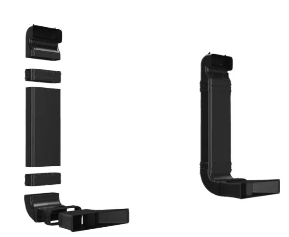 Bosch HEZ9VDKR1, Recirculation accessory kit, partly ducted, for worktop depths of 60 cm (or larger)