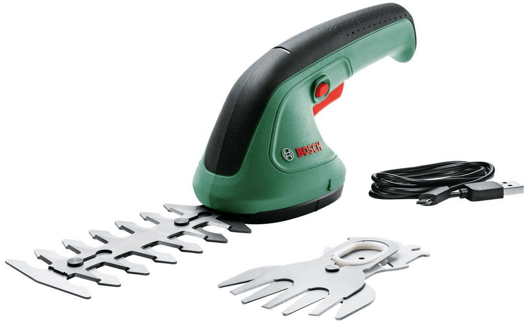 BATTERY GRASS AND SHRUB SHEARS BOSCH EASYSHEAR 3.6 V, 1.50 Ah, WORKING WIDTH WITH SHRUB BLADE 120 mm, WORKING WIDTH WITH GRASS BLADE 80 mm