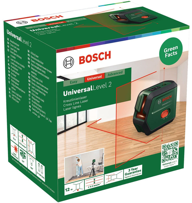 LASER LEVEL BOSCH UNIVERSAL LEVEL 2