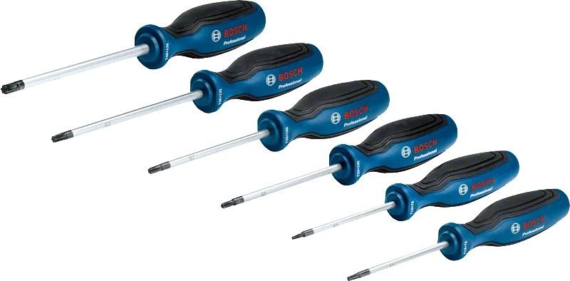 Screwdriver Set BOSCH (6 Units)