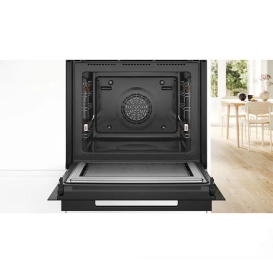 Built-in oven HNG978QB1, 67 l, with steam function and microwave oven 800 W, pyrolysis