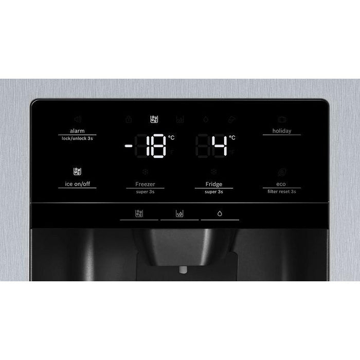 Refrigerator with freezer BOSCH Side by Side KAG93AIEP