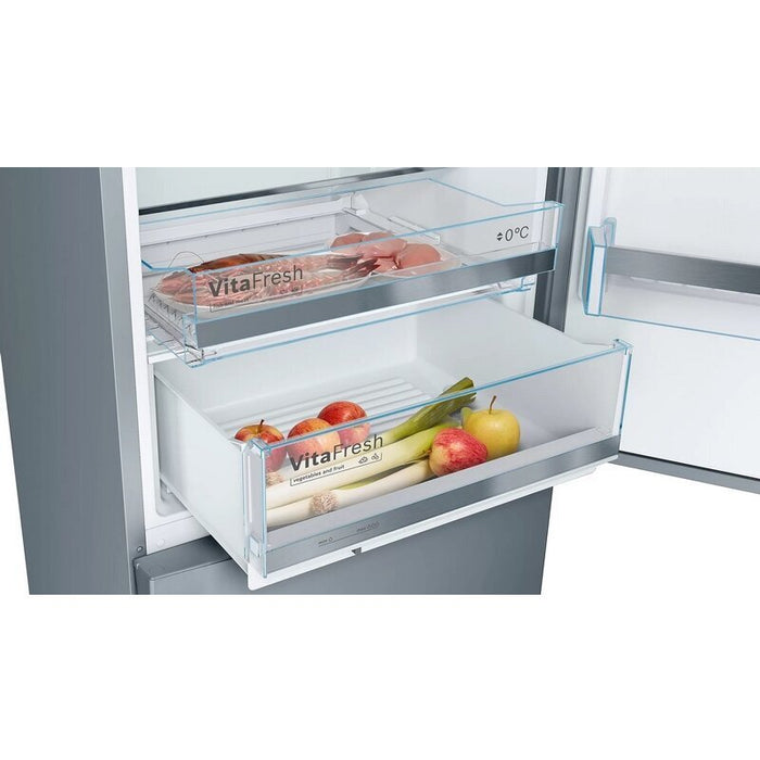 Refrigerator with freezer BOSCH KGE49AICA